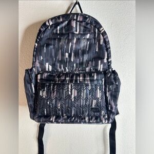 Stylish Black and Gray Women's Backpack